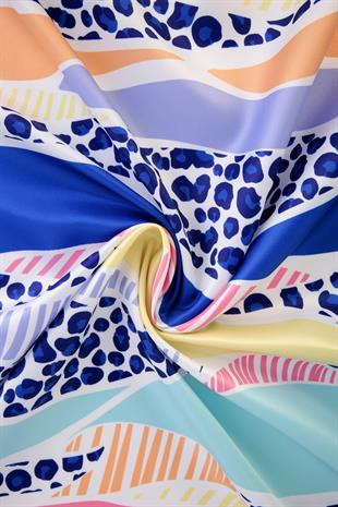 Nidale Twill Scarf Orange