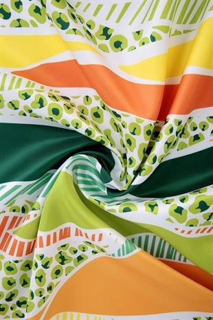 Nidale Twill Scarf Green