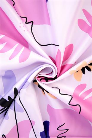 Olivia Twill Scarf Purple