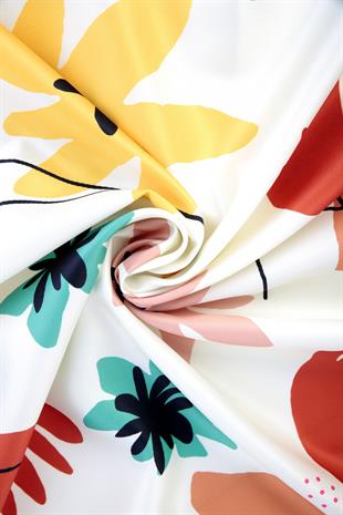 Olivia Twill Scarf Yellow