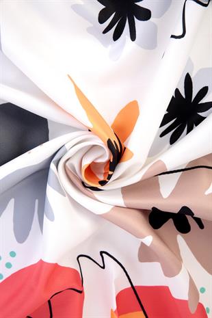 Olivia Twill Scarf Mink