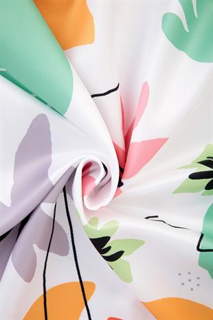 Olivia Twill Scarf Green