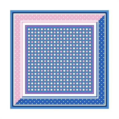 Oriana Twill Scarf Indigo