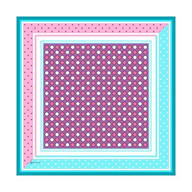 Oriana Twill Scarf Purple