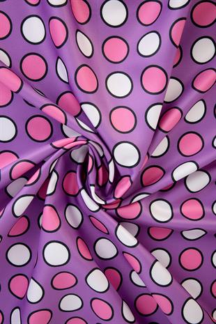 Oriana Twill Scarf Purple