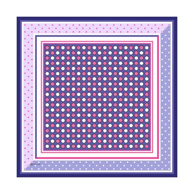 Oriana Twill Scarf Purple