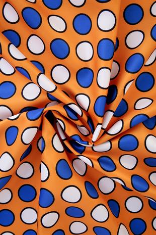 Oriana Twill Scarf Orange