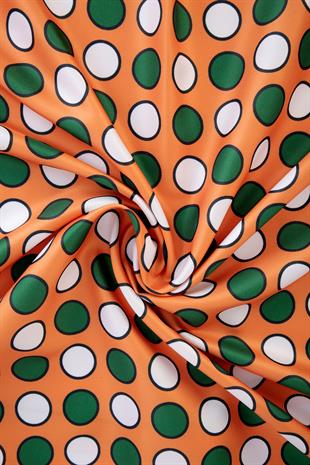 Oriana Twill Scarf Green