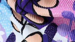 Planty Pilise Twill Eşarp Mor