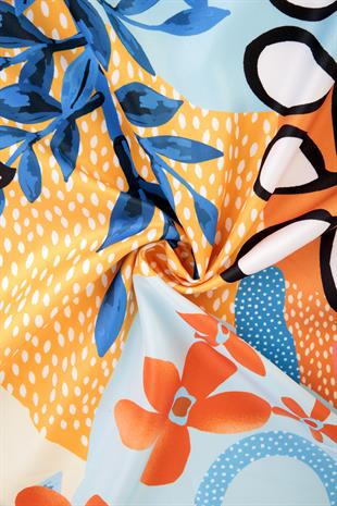 Planty Twill Scarf Orange