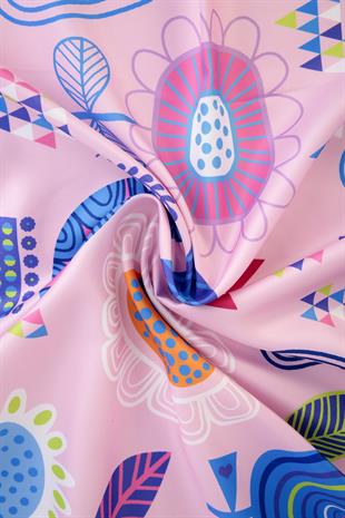 Polina Twill Scarf Pink