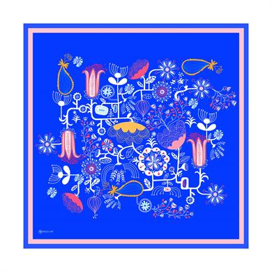 Revel Twill Scarf Sax