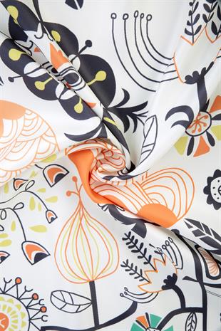 Revel Twill Scarf Yellow