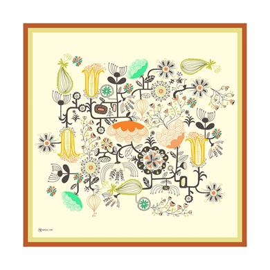 Revel Twill Scarf Yellow