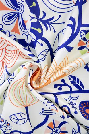 Revel Twill Scarf Turquiose