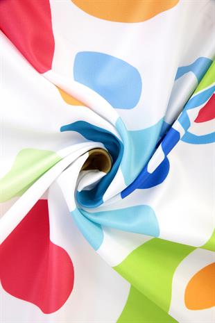 Rita Twill Scarf Beyaz