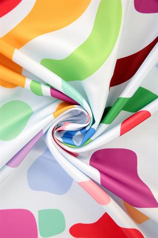 Rita Twill Scarf Blue