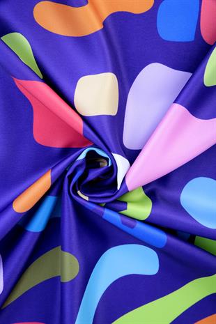 Rita Twill Scarf Purple