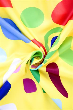 Rita Twill Scarf Yellow