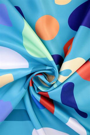 Rita Twill Scarf Turquiose