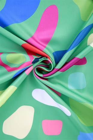 Rita Twill Scarf Green