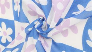 Tiana Koton Şal Mor