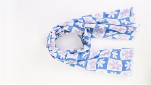 Tiana Koton Şal Mor