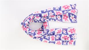 Tiana Koton Şal Pembe