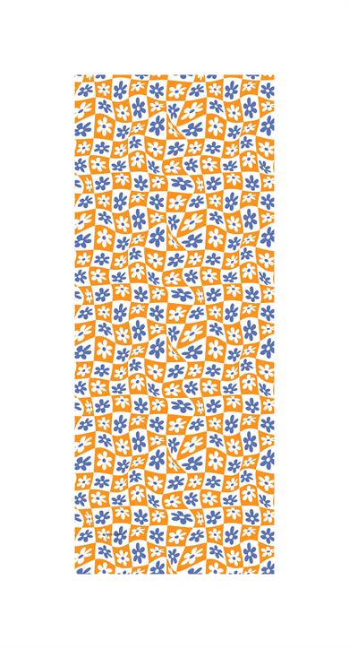 Tiana Koton Şal Turuncu