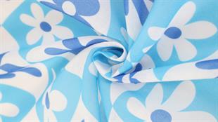 Tiana Koton ŞalTurkuaz