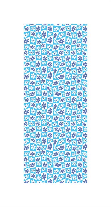 Tiana Koton ŞalTurkuaz