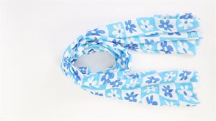 Tiana Koton ŞalTurkuaz