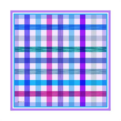 Tina Twill Scarf Purple