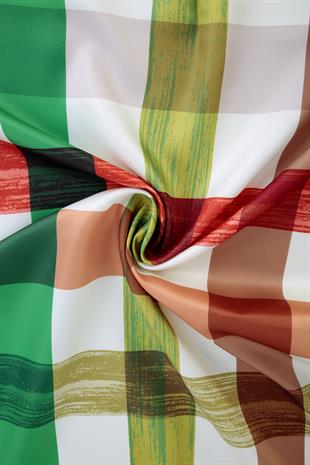 Tina Twill Scarf Green