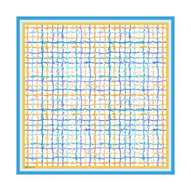 Tristia Twill Scarf Blue