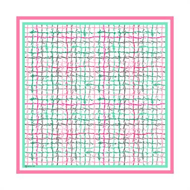 Tristia Twill Scarf Pink