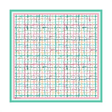 Tristia Twill Scarf Turquiose