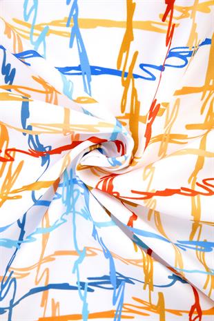 Tristia Twill Scarf Orange