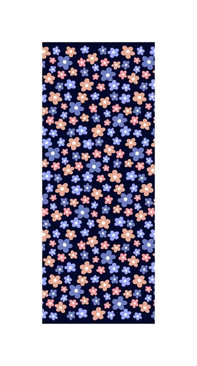 Uila Koton Şal Lacivert