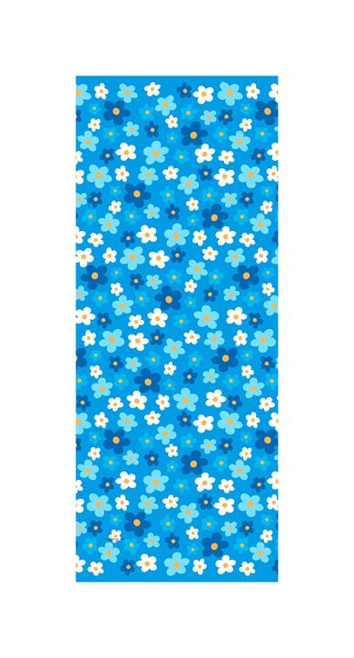 Uila Koton Şal Mavi