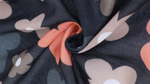 Uila Koton Şal Siyah