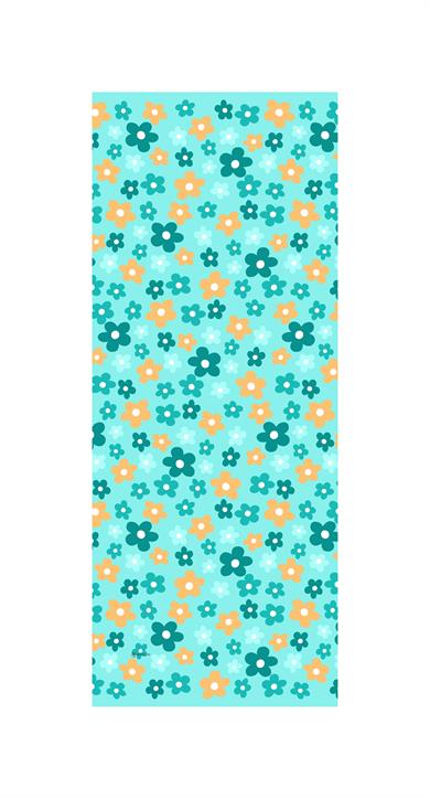 Uila Koton Şal Turkuaz