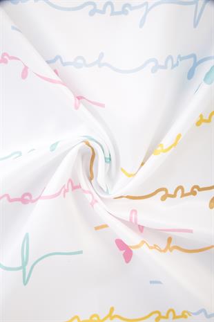 Valeria Twill Scarf Beyaz