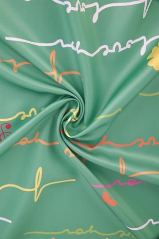 Valeria Twill Scarf Green