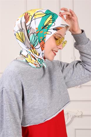 Viola Twill Scarf Orange