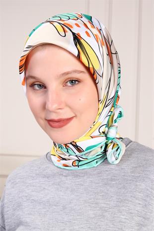 Viola Twill Scarf Orange