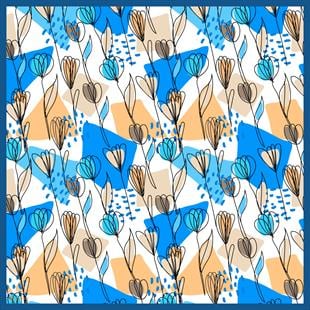 Viola Twill Scarf Mink