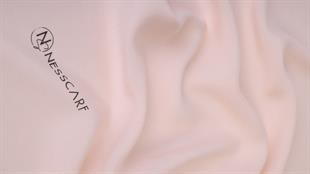 Viskon Şal Açık Pudra