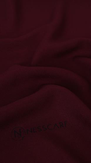 Viskon Şal Koyu Gül Kurusu