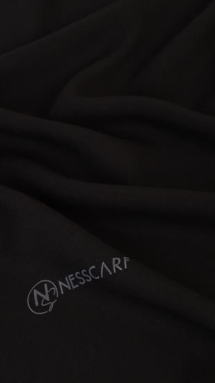 Viskon Şal Siyah